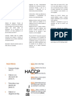 Triptico Haccp