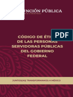 Codigo - Etica de Las Personas Servidoras Publicas Del Gobierno Federal