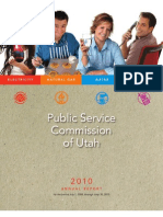 Utah Public Service Commission Annual Report 2010