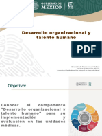 Desarrollo Organizacional y Talento Humano