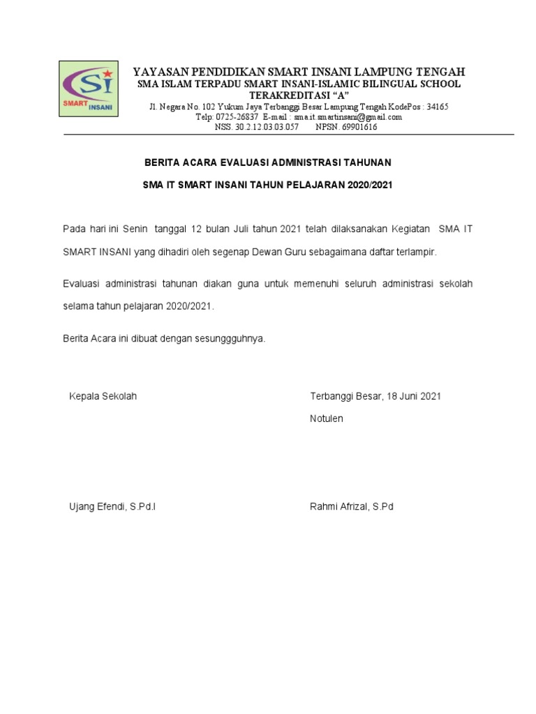 Daftar Hadir Narasumber | PDF