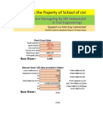 Civil Engineering File Base Shear Calculation