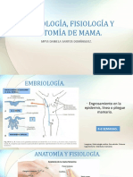 Embriología, Fisiología y Anatomía de Mama