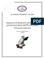 Standard Test Method For ASTM Color of Petroleum Products (ASTM Color Scale)