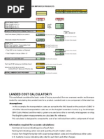 Download Landed Cost Calculator by odedododo SN54443523 doc pdf