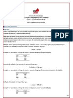 Economia Texto de Apoio - Inflação e Desemprego