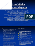 Ciclo vitales de Adultos Mayores