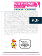 Don Quijote de La Mancha Para Segundo de Secundaria 7