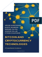 Bitcoin and Cryptocurrency Technologies: A Comprehensive Introduction - Arvind Narayanan
