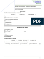 Investigación de Accidente - Incidente