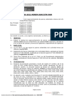 Evaluación solicitud PAM Algamarca