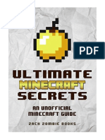 Ultimate Minecraft Secrets: An Unofficial Guide To Minecraft Tips, Tricks and Hints You May Not Know - Zack Zombie Books