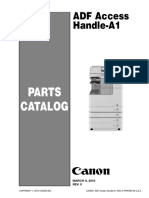 ADF Access Handle A1 Parts List