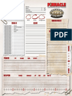 SWADE Character Sheet