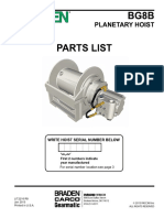 BG8B Parts List Jan 2015