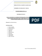 Informe Preliminar Sector San Cayetano