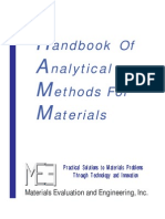 Handbook of Analytical Methods For Materials