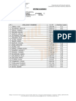 Informe Académico