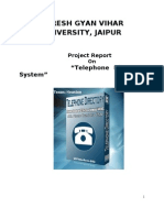 Project Report On Telephone Directory System