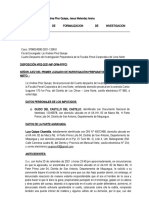 Formalizacion de Investigacion Preparatoria