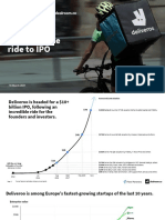 Deliveroo IPO 10 March 2021