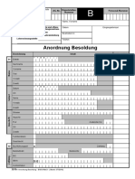 Anordnung Besoldung: AG-Nr. Dienststellen-Nummer Personal-Nummer