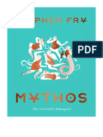 Mythos: (Ancient Greek Mythology Book For Adults, Modern Telling of Classical Greek Myths Book)
