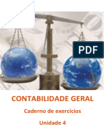 Contabilidade Geral - Caderno de exercícios