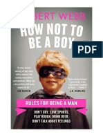 How Not To Be A Boy - Memoirs