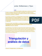 La Triangulación