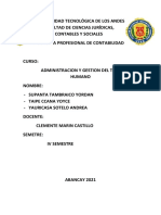 Tarea de Administracion Organigrama