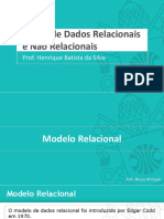 Banco Dados Relacionais e Não Relacionais