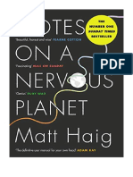 Notes On A Nervous Planet - Memoirs