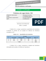 Relatorio de Medicao e Verificacao