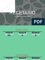 RECETARIO