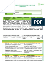 PLAN PEDAGOGICO Nº1 CIENCIA Y TECNOLOGIA 1° y 2°