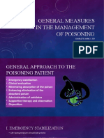 General Measure in The Management of Poisoning
