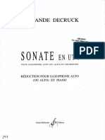 Sonate Fernande Decruck