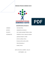 Descripcion Del proyecto-GRUPO I-ING ECONOMICA