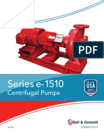 Series E-1510: Centrifugal Pumps