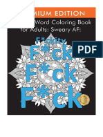 A Swear Word Coloring Book For Adults: Sweary AF: F Ckity F CK F CK F CK - Art Techniques & Principles