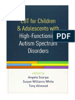 CBT For Children and Adolescents With High-Functioning Autism Spectrum Disorders - Angela Scarpa