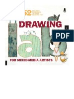 Drawing Lab For Mixed-Media Artists: 52 Creative Exercises To Make Drawing Fun - Carla Sonheim