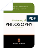The Penguin Dictionary of Philosophy - Thomas Mautner