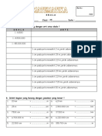 P5 - Matematika - Worksheet - Skala - 2019