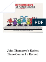 John Thompson's Easiest Piano Course 1: Revised Edition - John Thompson