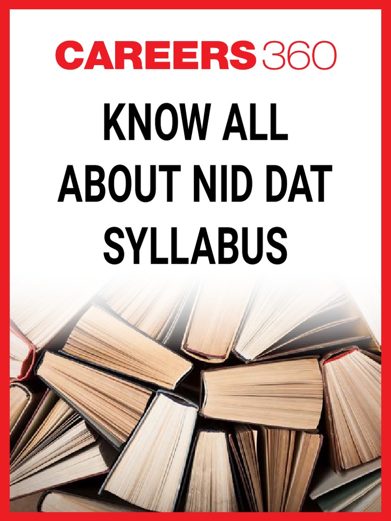 NID DAT Syllabus Guide | PDF | Test (Assessment) | Creativity