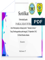 Desain Certificate Template Free Download 21