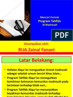 Mencari Format Program Tahfidz Di Madrasah