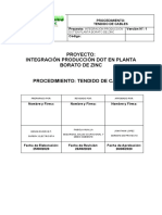 Procedimiento Ee03 - Tendido de Cable